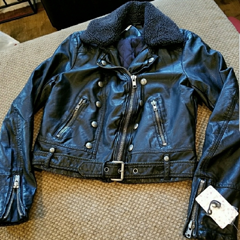 Free People Vegan Moto Jacket - Picture 8 of 8